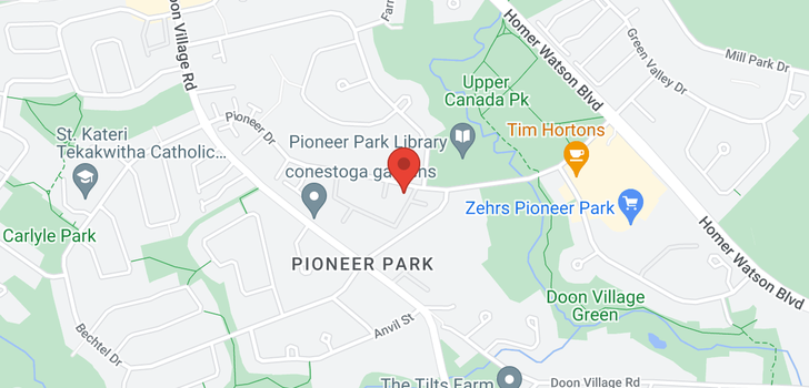 map of F46 -  223 Pioneer Drive